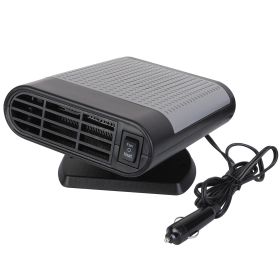 Fresh Fab Finds 12V 150W Portable Car Heater Heating Fan 2 In 1 Defroster Defogger Demister Windshield Heater Automotive Cooling Fan with Air Pur